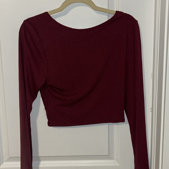 Ginger G Long Sleeved Crop Top - Picture 3 of 4